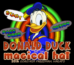 Play <b>Donald Duck and the Magical Hat (English Translation)</b> Online